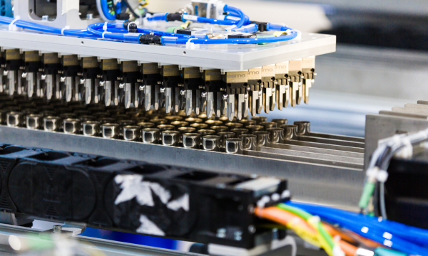 High-productivity robotic solutions for assembly Robot with multi-gripper for parallel automated assembly processes
