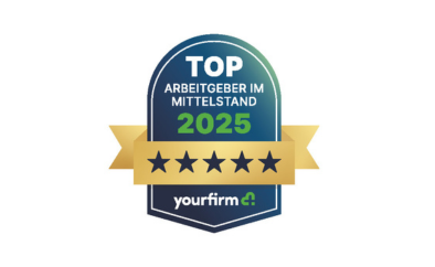 Die esmo AG ist wiederholt Top-Arbeitgeber im Mittelstand 2025