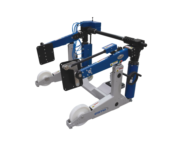 eos cart dedicated final test manipulator shown in perspective view