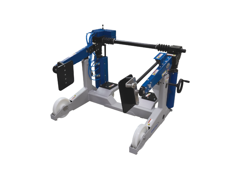 eos cart dedicated final test manipulator shown from a side perspective